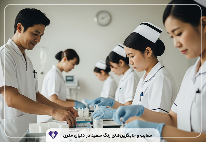 چرا رنگ لباس پرستاران سفید است؟