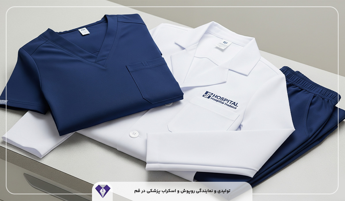 تولیدی و نمایندگی روپوش و اسکراب پزشکی در قم