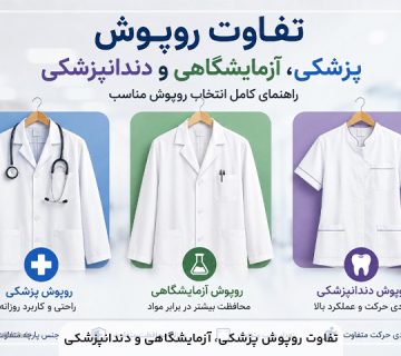 تفتوت روپوش پزشکی آزمایشگاهی دندانپزشکی