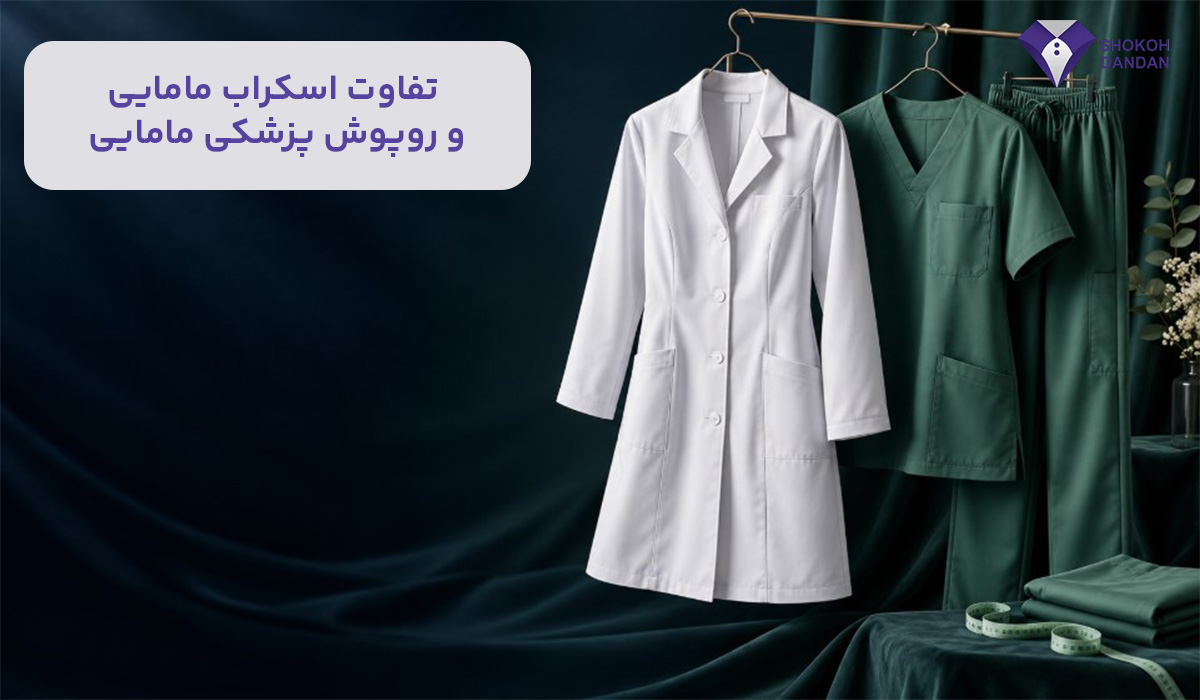تفاوت روپوش مامایی و اسکراب مامایی